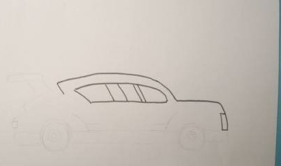 how to draw a race car easy step by step
