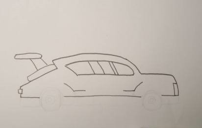 How to Sketch a Car with Markers