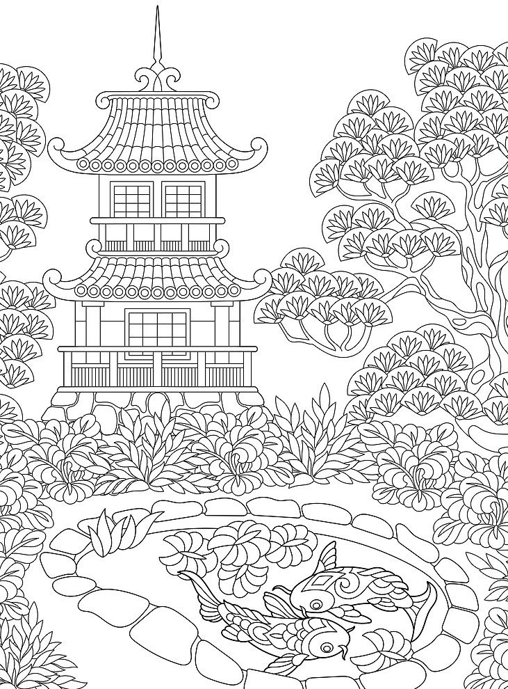 104 Free Printable Coloring Sheets for Kids & Adults