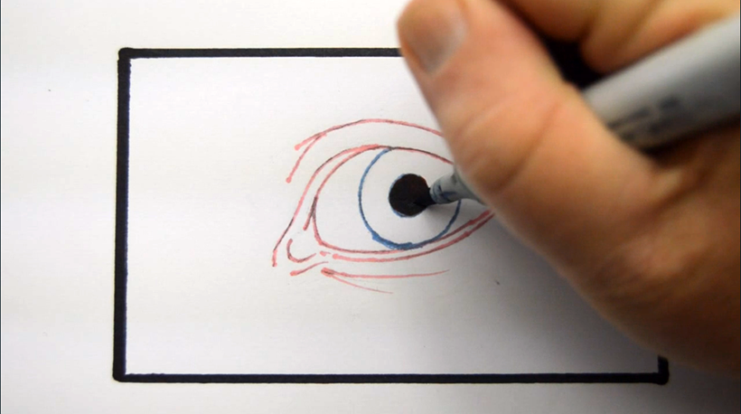 How to Draw Realistic Eye in 10 MINUTES - EASY Tutorial for BEGINNERS