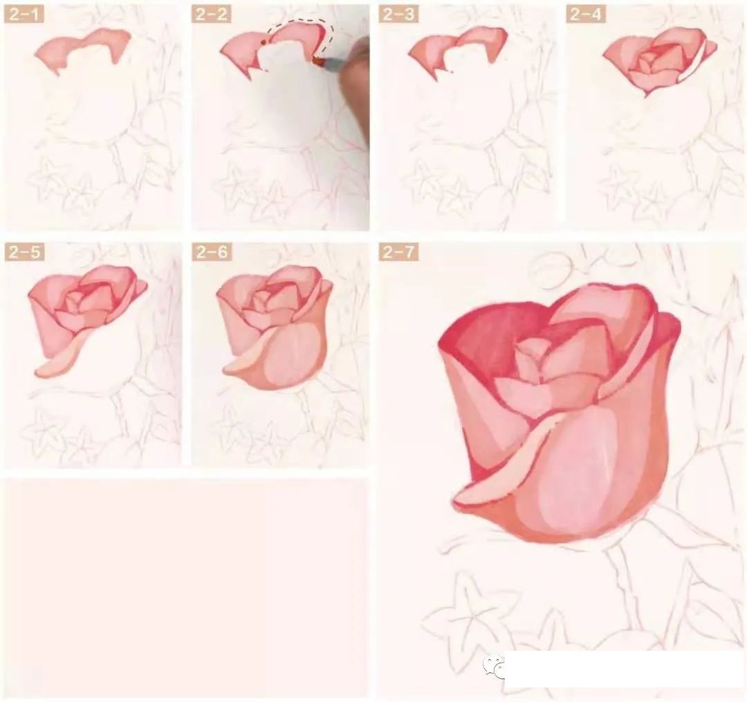 Drawing Ideas | How to Draw a Rose in 9 Steps