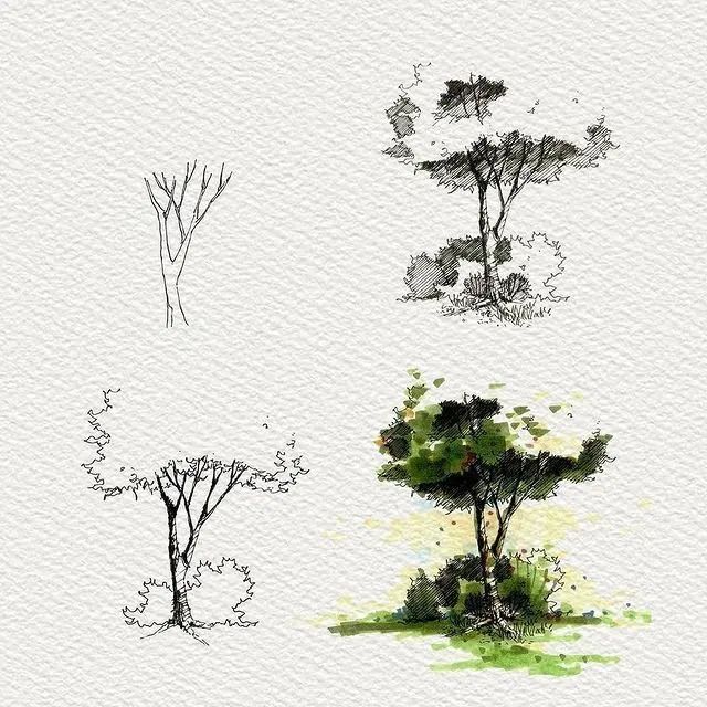 Easy Drawing a Tree with ArtBeek Markers