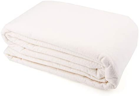 Tosnail 90-Inch x 108-Inch Soft Natural Cotton Batting for Quilts