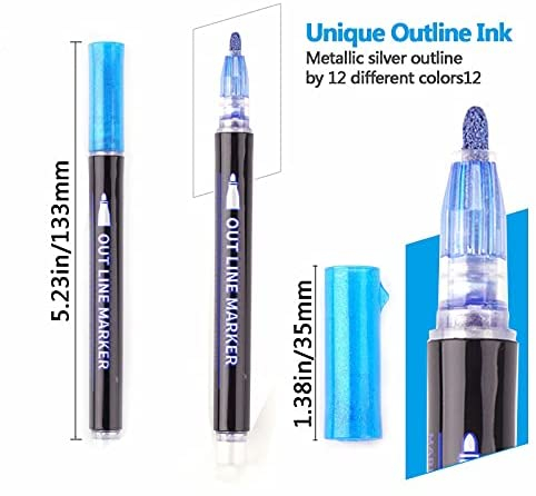 Permanent Marker Pen - Silver