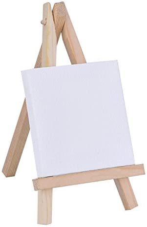 12 US Art Supply Artists 2 x 3 Mini Canvas & Easel Set Painting Craft Drawing