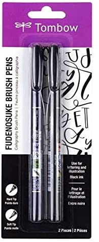 How to Use Tombow Fudenosuke Brush Pens 