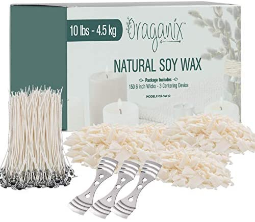 Soy Wax 5 Lb of Soy Wax Beads for Candle Making Soy Wax Beads Premium Soy  Candle Making Supplies 
