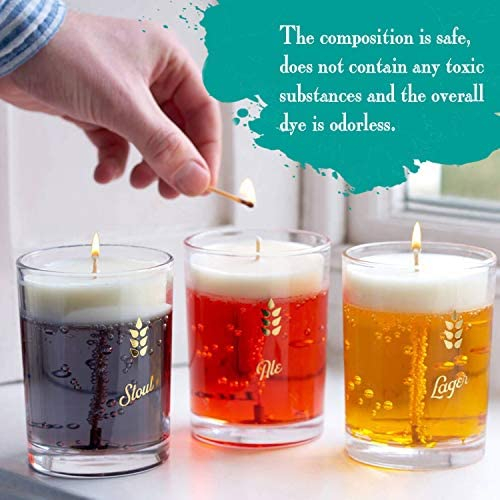 Soy Wax Color Dye Candle Coloring Dye For Soy Wax 24 Color Mixing Dyes For  Paraffin