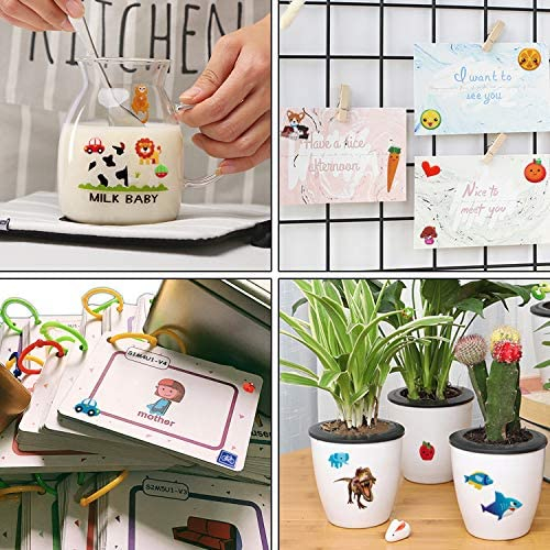 20Sheet 3D Stickers for Kids and Toddlers 500+ Puffy Stickers Variety Pack