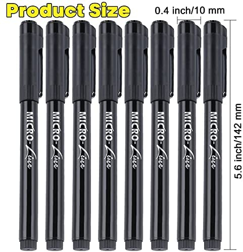 Dyvicl Metallic Markers Fine Point Metallic Marker Pens for Black Paper,  Adul