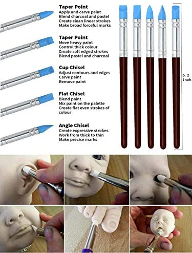 Augernis Pottery Sculpting Tools 32PCS Ceramic Clay Carving Tools Set for  Beginners Expert Art Crafts Kid's After School Pottery Classes Club  Children Students