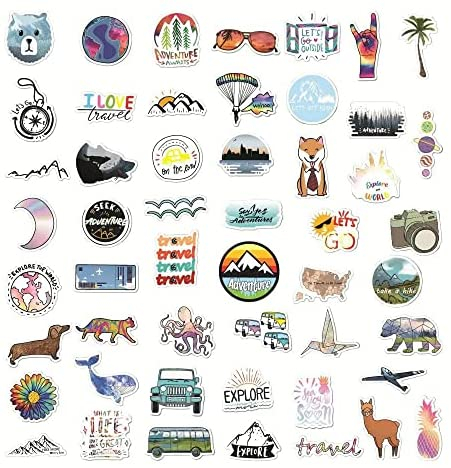 Cute Stickers for Teens 150pcs Waterproof Vinyl Stickers Cool Stickers for  Water Bottle, Laptop