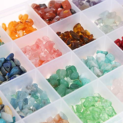 Semi Precious Crystals Jewellery Making Kit Gem Stones Kit 