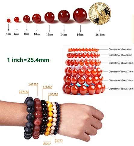 7 Chakra Natural Stone Beads 100pcs 8mm Round Genuine Real Stone Beading  Loose Gemstone Amethyse Color Mixed DIY Smooth Beads for Bracelet Necklace  Earrings Jewelry Making (7 Chakra Stone, 8mm)