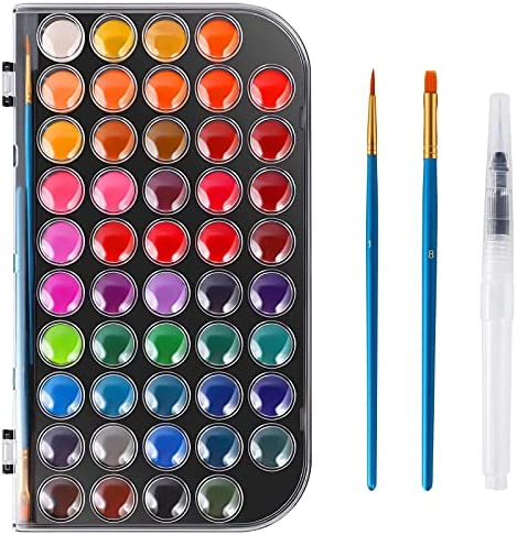 Watercolor Paint Set for Adults - Professional Watercolor Set with Water Color Paints | Watercolor Paint Kit Supplies Painting Set for Adults | Paint