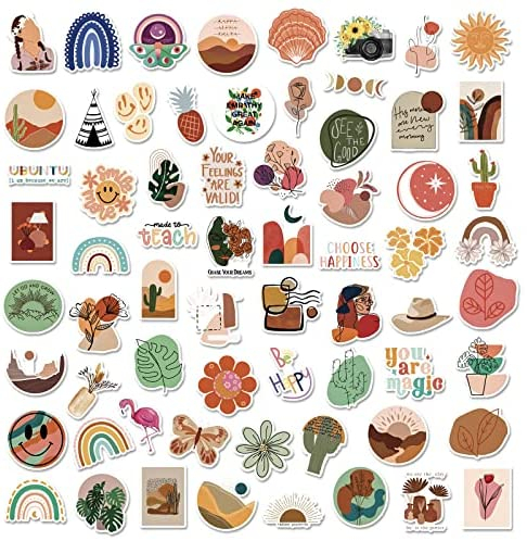 Retro Boho Pack Sticker for Sale by myabstractmind