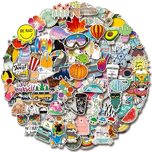 400 Pcs Cool Stickers for Adults, Funny Trendy Vinyl Waterproof Stickers