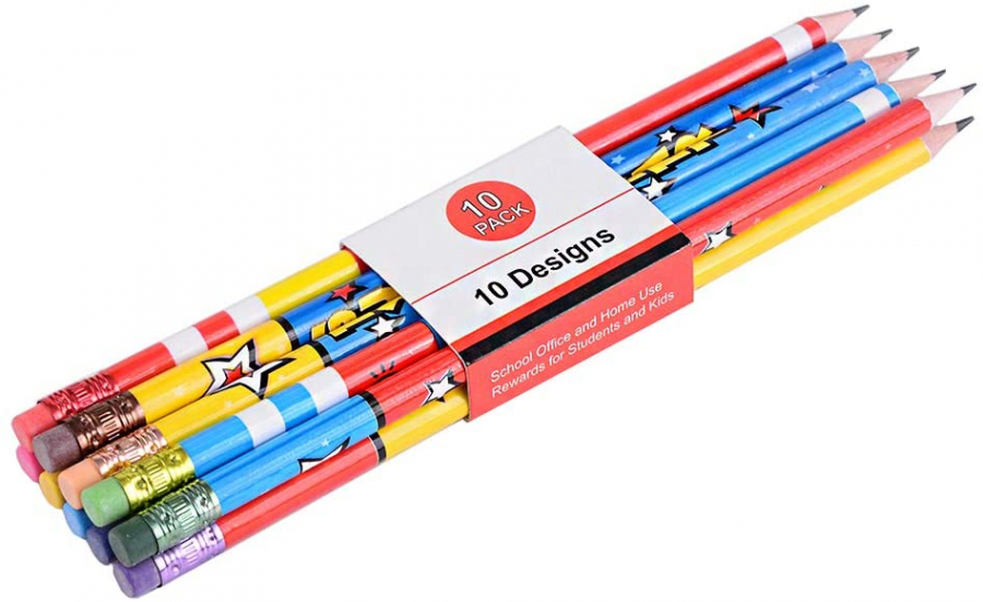 Madisi Assorted Colorful Pencils, Incentive Pencils#2 HB, 10 Designs, 150 Pack Pencils Bulk for Kids