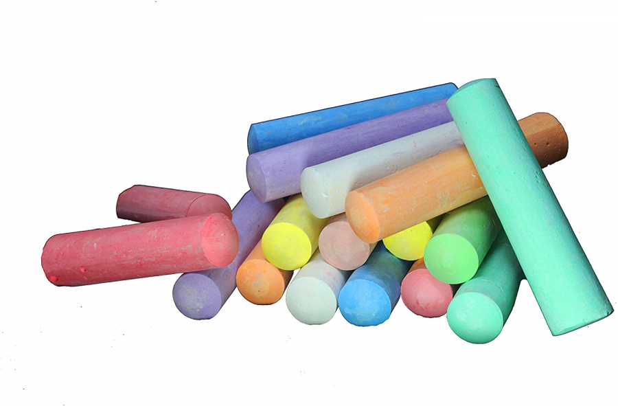  Urban Infant Non-Toxic Sidewalk Chalk for Toddlers 1-3 and Kids  - Washable Outdoor Jumbo Chalk - Original : Camping Child Carriers : Toys &  Games