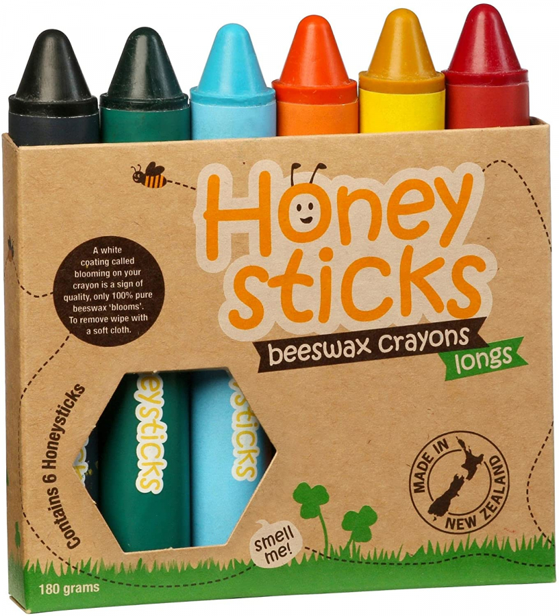 Beeswax Crayons - Handmade in NZ - 100% Natural