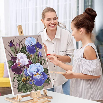 16 X20in Paint By Numbers For Adults Beginner Diy Adult Paint By Number  Kits On Canvas Number Painting For Adults Flower Acrylic Painting Kit Easy  Paint By Numbers For Ages 8 12