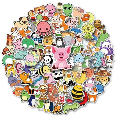 LIFEBE Cute Animal Stickers for Kids 100pcs, Farm Animal