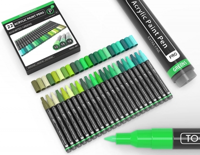 Scoobies Acrylic Markers Acrylic Waterproof Paint Art Marker Pen
