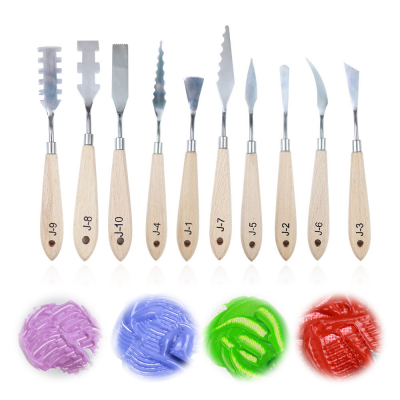 CONDA Paint Brushes Set of 24 Different Shapes Ergonomic