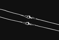 24pcs 18 Inch 925 Silver Plated 1.2mm DIY Snake Chain Charms Link Necklace with Lobster Clasps for Jewelry Making