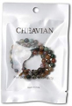 CHEAVIAN 60PCS 6mm Natural Indian Agate Gemstone Round Loose Beads for Jewelry Making DIY 1 Strand 15