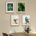 Egofine 12x16 Picture Frames Natural Wood Frames with Plexiglass, Display Pictures 9x12/11x14 with Mat or 12x16 Without Mat for Tabletop and Wall Mounting