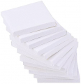Outus 12 Pack Mini Canvas Panels for Painting Craft Drawing (3 x 3 Inch)