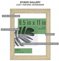 MCS Industries Studio Gallery Frame, Natural Woodgrain