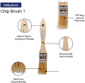 Pro Grade - Chip Paint Brushes - 24 Ea 1 Inch Chip Paint Brush