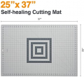 Fiskars Craft Supplies: Self Healing Cutting Mat for Crafts, Sewing