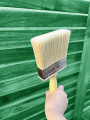 4 Inch Wide Paint Brush Soft Thick Household Bristle Utility Stain Brushes for Interior and Outdoor Painting, Dusting