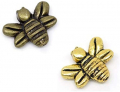 JGFinds Bumble Bees Spacer Bead Charms, 96 Pack