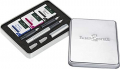 Faber-Castell 201629 Grip 2011 Calligraphy Set, Silver