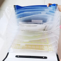 HONEYSEW Quilting Ruler Templates Storage Case Sewing Machine Ruler Carry Bag Ruler Rack (1 Quilting Ruler Bag)