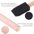 Foam Paint Brushes, Mister Rui-Polyester Sponge Paint Brush