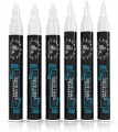 Liquid Chalk Marker Pen - White, Dry Erase for Chalkboard Signs