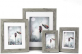 Grey Picture Frames with Mat (11x14 inches)