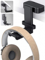 Lamicall Headphone Stand, Headset Hanger - 360 Degree Rotation Earphone Adhesive Hook Holder Mount