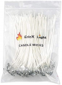 EricX Light 100 Piece Cotton Candle Wick 6