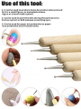 Augernis Polymer Clay Tools,28pcs Modeling Clay Sculpting Tools Set for Pottery Sculpture