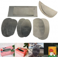 COMIART Clay Sculpture Pottery Molding Ceramics Sharp Steel Cutter Tools Scraper Crafts (Pack of 10)