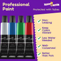 Watercolor Paint Set with 72 Watercolor Paint Tubes, Water Color Paint Paper Pad