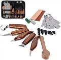 Wood Carving Tools Set-Wood Carving Kit with Hook Carving Knife, Detail Wood Knife