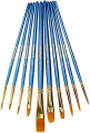 Artlicious All Artist Paint Brushes - Professional, Wide Tip
