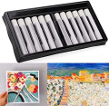 12PCs White Oil Pastels Sticks Children Painting Tool Ding Pen Stationery Indoor Activities School Supplies